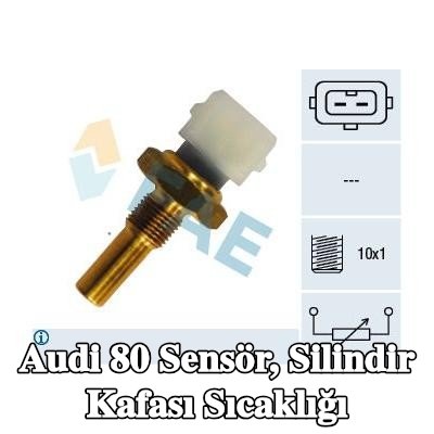 FAE Sensör, silindir kafası sıcaklığı — Audi 80