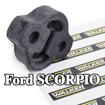 WALKER حامل مطاطي للعادم — Ford Scorpio
