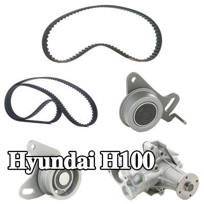 RIDEX مجموعة مضخة المياه وحزام التوقيت بدون مجموعة براغي — 1993 Hyundai H100