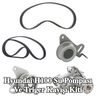 RIDEX Vida seti içermeyen su pompası ve triger kayışı kiti — 1993 Hyundai H100