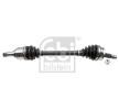 FEBI BILSTEIN Tahrik mili Ön Aks Sol, somunlu — 2012 Ford Ka (2)