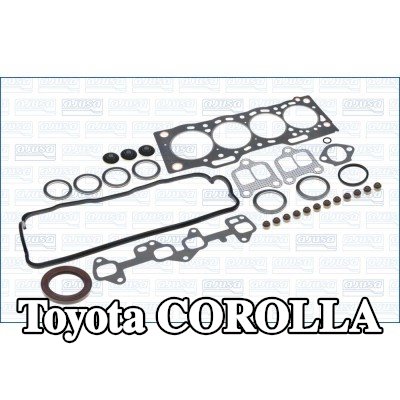 AJUSA مجموعة حشيات, رأس الأسطوانة مع حشوة رأس الأسطوانة, مع أختام ساق الصمام — 1997 Toyota Corolla