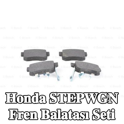BOSCH Fren balatası seti 15, 5mm, gıcırtı önleyici plaka ile, montaj kılavuzu ile, piston klipsli — Honda Stepwgn