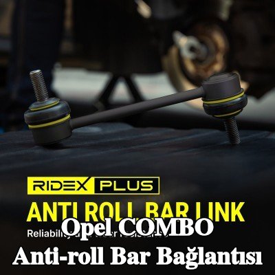 RIDEX PLUS Ön aks sol anti-roll bar bağlantısı, Ön Aks Sağ — 2000 Opel Combo