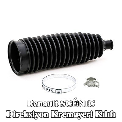 LEMFÖRDER Direksiyon kremayeri kılıfı Ön Aks Sol, Ön Aks Sağ — 2004 Renault Scénic