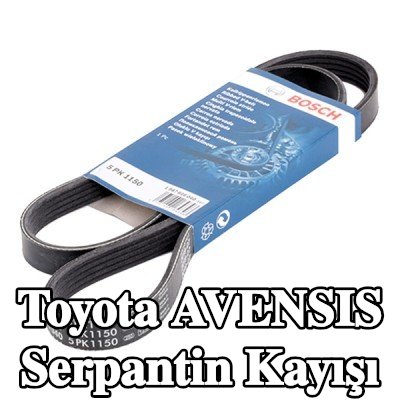 BOSCH Serpantin kayışı 1150mm, Number of ribs: 5 — 2002 Toyota Avensis