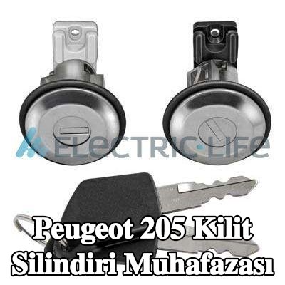ELECTRIC LIFE Kilit silindiri muhafazası — Peugeot 205