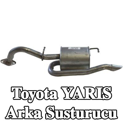 BOSAL Arka susturucu — Toyota Yaris