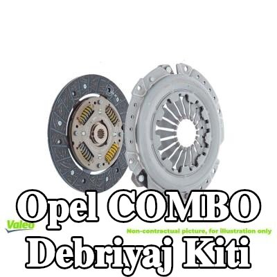 VALEO Debriyaj kiti CLASSIC 2KKIT, merkezi yardımcı silindir olmadan — 2002 Opel Combo