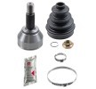 FEBI BILSTEIN Ön aks sol CV mafsal kiti, Ön Aks Sağ, Tekerlek Tarafı, somunlu, gres ile — 2000 Ford Focus (1)