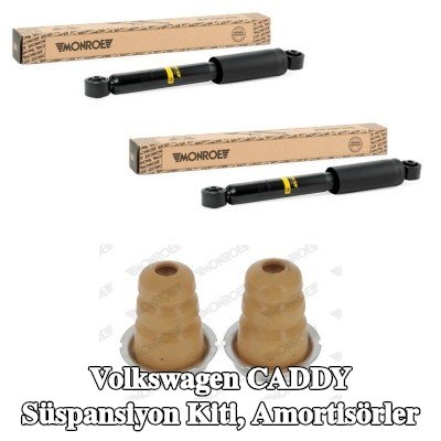 MONROE Süspansiyon kiti, amortisörler — Volkswagen Caddy