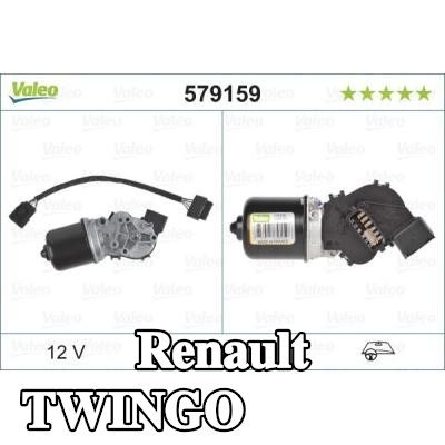 VALEO محرك المساحات الأمامي, ORIGINAL PART, 12V — 2002 Renault Twingo