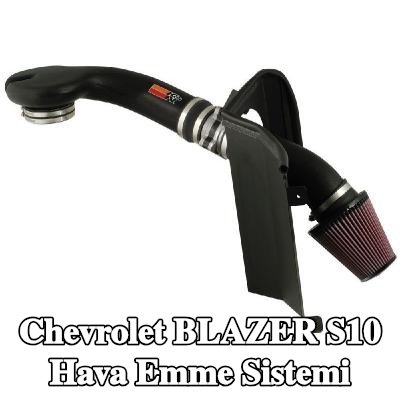 K&N Filters Hava Emme Sistemi — Chevrolet Blazer S10