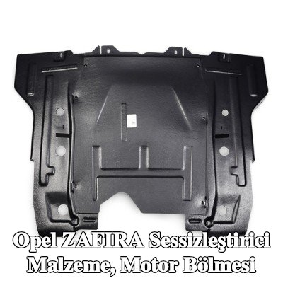 REZAW PLAST Sessizleştirici Malzeme, motor bölmesi Motor Bölmesi, Alt — Opel Zafira
