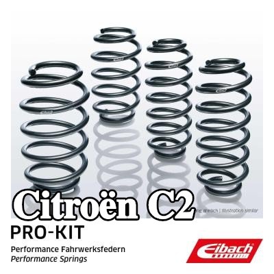 EIBACH مجموعة التعليق, نوابض لولبية Pro-Kit — Citroën C2
