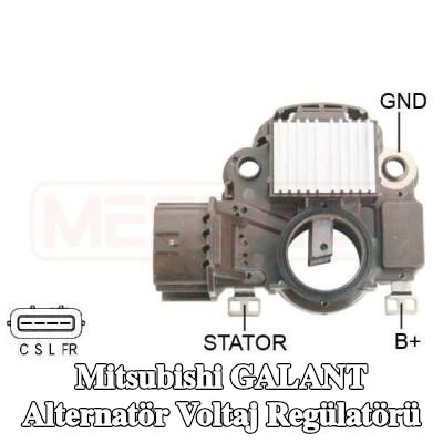 ERA Alternatör voltaj regülatörü — Mitsubishi Galant