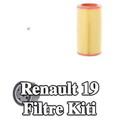 RIDEX Filtre kiti — Renault 19