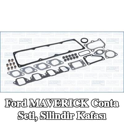 AJUSA Conta seti, valf gövdesi contalı silindir kafası, silindir kafası contası olmadan — Ford Maverick