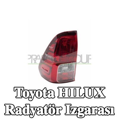 PRASCO Radyatör ızgarası, sol — Toyota Hilux