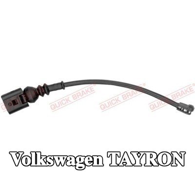 QUICK BRAKE مستشعر تآكل وسادات الفرامل - مجموعة المحور — Volkswagen Tayron