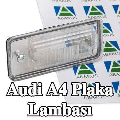 ABAKUS Plaka lambası Sol, ampul içermez — 2002 Audi A4