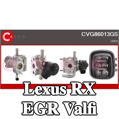 CASCO EGR valfi — Lexus Rx