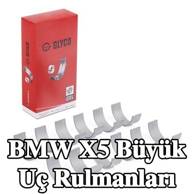 GLYCO Bronz kaplı çelik sırtlı büyük uç rulmanları — 2002 BMW X5