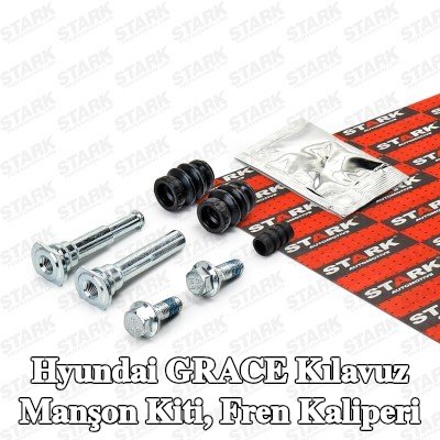 STARK Kılavuz manşon kiti, ön aks fren kaliperi, Arka Aks — Hyundai Grace