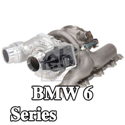 FEBI BILSTEIN الشاحن التوربيني مع مشعب العادم — BMW 6 Series