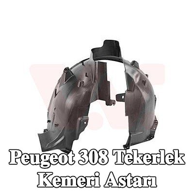 VAN WEZEL Tekerlek kemeri kaplaması Sol Ön — 2016 Peugeot 308