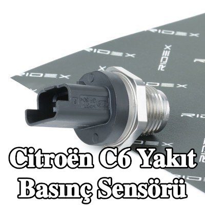 RIDEX Yakıt basınç sensörü Yüksek Basınç Tarafı — 2008 Citroën C6