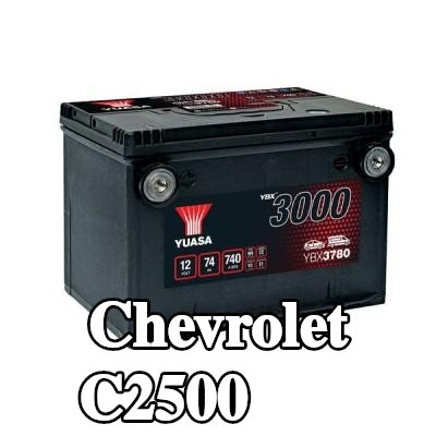 YUASA بطارية YBX3000 — Chevrolet C2500