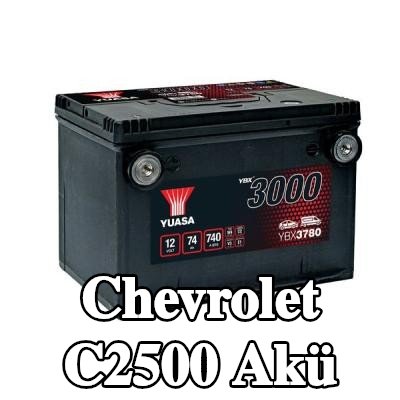 YUASA Akü YBX3000 — Chevrolet C2500