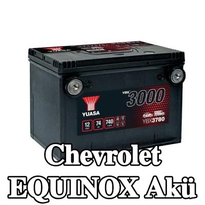 YUASA Akü YBX3000 — Chevrolet Equinox