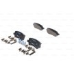 BOSCH Fren balatası seti 16, 9mm, gıcırtı önleyici plaka ile, cıvata/vida ile, aksesuarlarla, yaylı — Land Rover Range Rover Evoque (7)