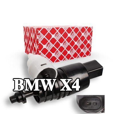 FEBI BILSTEIN مضخة غسيل الزجاج الأمامي مع حلقة مانعة للتسرب — BMW X4