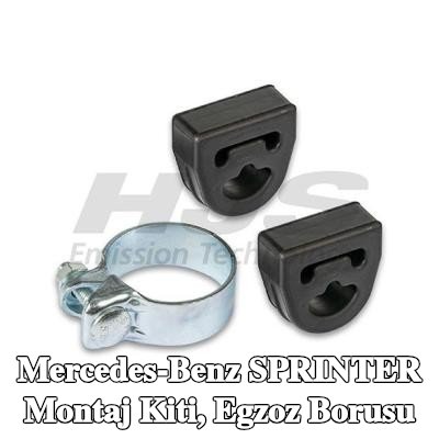 HJS Montaj Kiti, egzoz borusu — 2000 Mercedes-Benz Sprinter