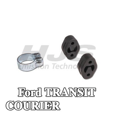 HJS طقم تركيب العادم مع مشبك — Ford Transit Courier