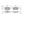 BOSCH Fren balatası seti 16mm — Ford Fiesta (5)