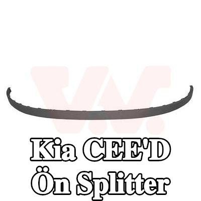 VAN WEZEL Ön splitter Ön — Kia Cee'd