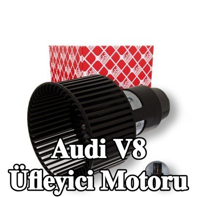 FEBI BILSTEIN Üfleyici motoru 12V, elektrik motorlu — Audi V8