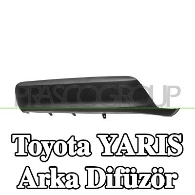 PRASCO Arka difüzör — Toyota Yaris