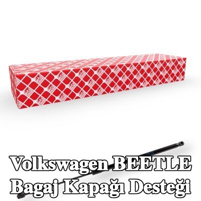 FEBI BILSTEIN Bagaj kapağı amortisörü (Her iki taraf), 686mm — Volkswagen Beetle