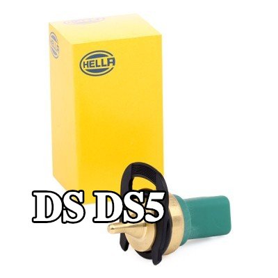 HELLA مستشعر, مستشعر درجة حرارة سائل التبريد مع حشية/مانع تسرب, مع حلقة تثبيت — DS Ds5