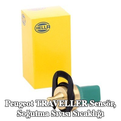 HELLA Sensör, conta/sızdırmazlık elemanlı soğutma suyu sıcaklığı, tutma halkası — Peugeot Traveller