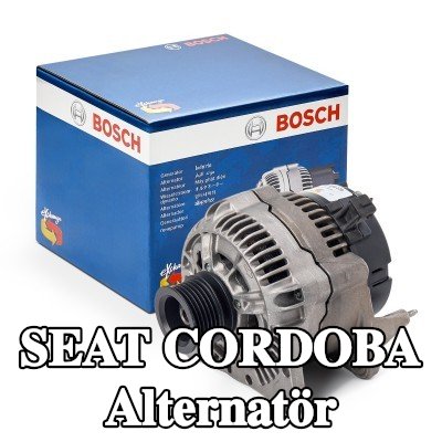 BOSCH Alternatör 90A — 1995 SEAT Cordoba