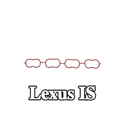 KAMOKA حشية مشعب السحب — Lexus Is