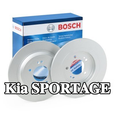 BOSCH القطر الخارجي لقرص المكابح: 302mm, صلب, مطلي — 2016 Kia Sportage