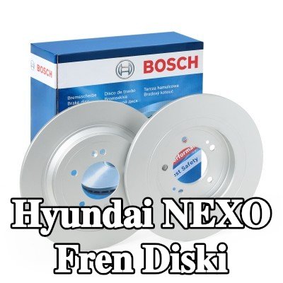 BOSCH Fren diski Dış Çap: 302mm, düz, Kaplamalı — Hyundai Nexo