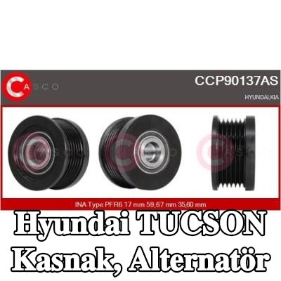 CASCO Kasnak, alternatör — Hyundai Tucson